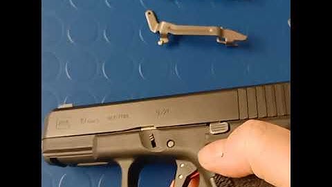 TIMNEY GLOCK TRIGGER MODDED AND IMPROVED