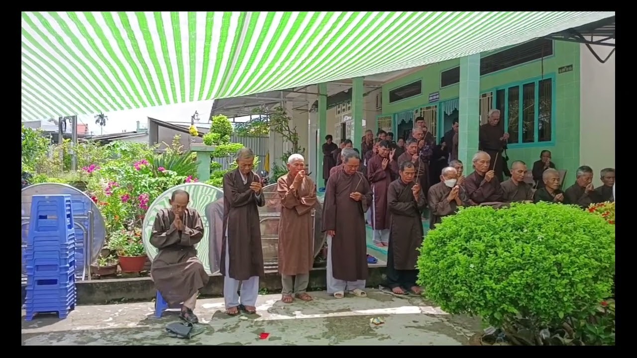 Đám tuần ở xã tân hòa huyện châu thành.tỉnh cần thơ