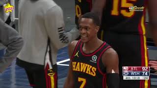 Wizards guard Russell Westbrook ejected after pushing Rajon Rondo, who relishes his demise