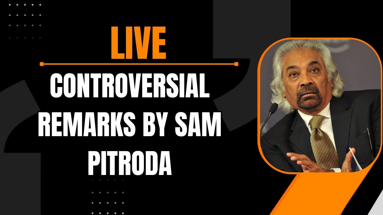 Live |  Sam Pitroda | Controversial Remarks by Sam Pitroda Stir Political Debate in India | News9