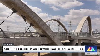 Can LA stop graffiti and copper theft on Sixth Street Bridge?