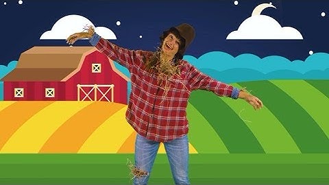 Dingle Dangle Scarecrow! Nursery rhyme for children | hey dee ho with Amelia Willcox