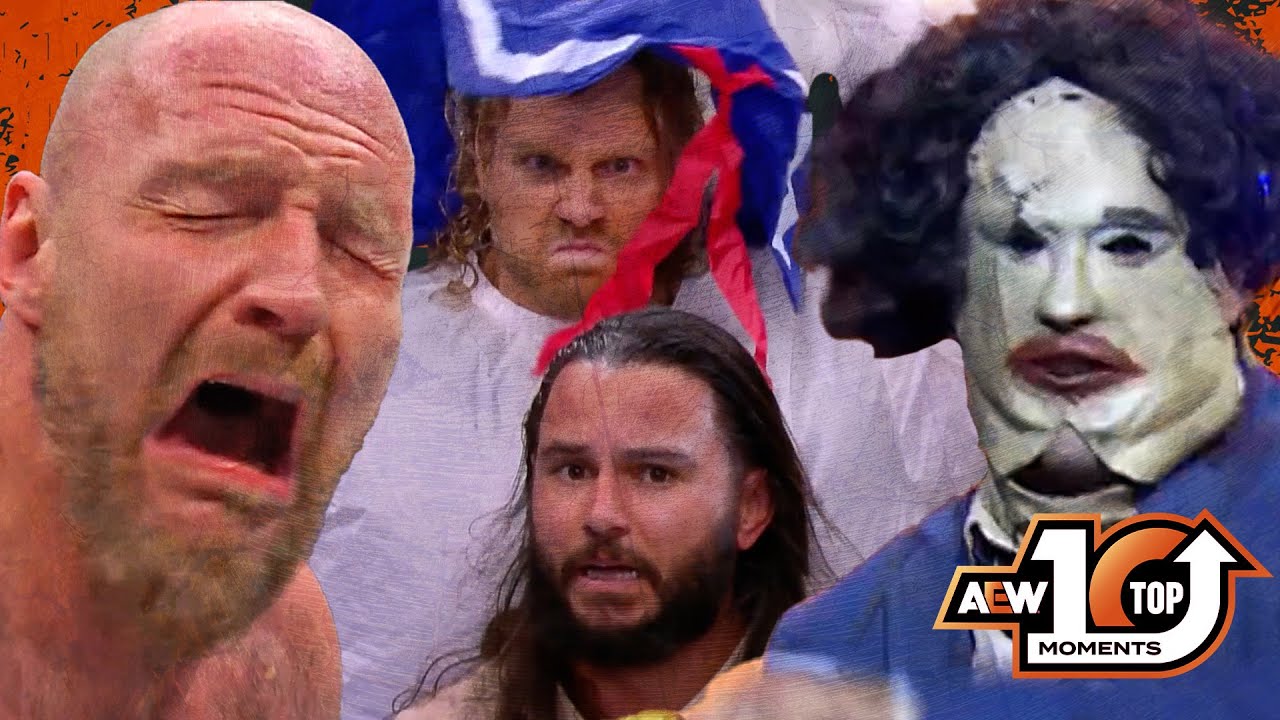 10 СТРАШНЫХ моментов AEW! | Топ-10 AEW