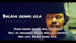Benyamin S - Balada Orang Gila