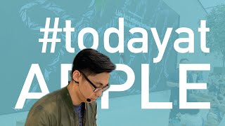 I became a speaker at Today at Apple!
