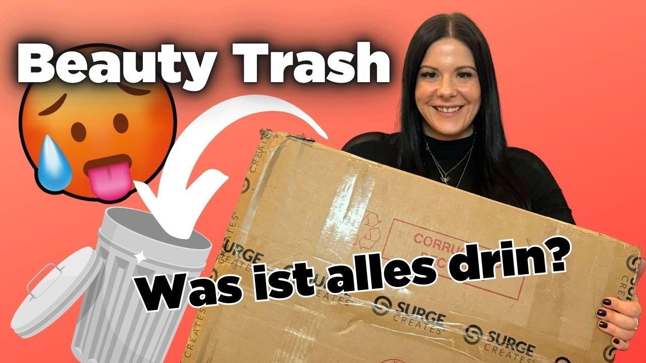 Was ist drin? 😱🗑️ Beauty TRASH Wanderpaket auspacken