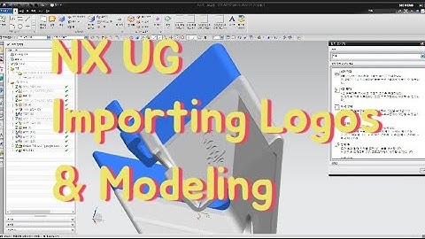 How to convert image(logo... etc) to dxf file and import in my nx ugs modeling workspace?