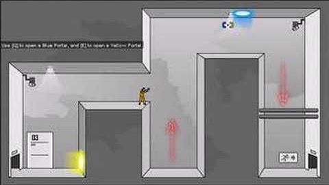 Portal: The Flash Version, Levels 1-5