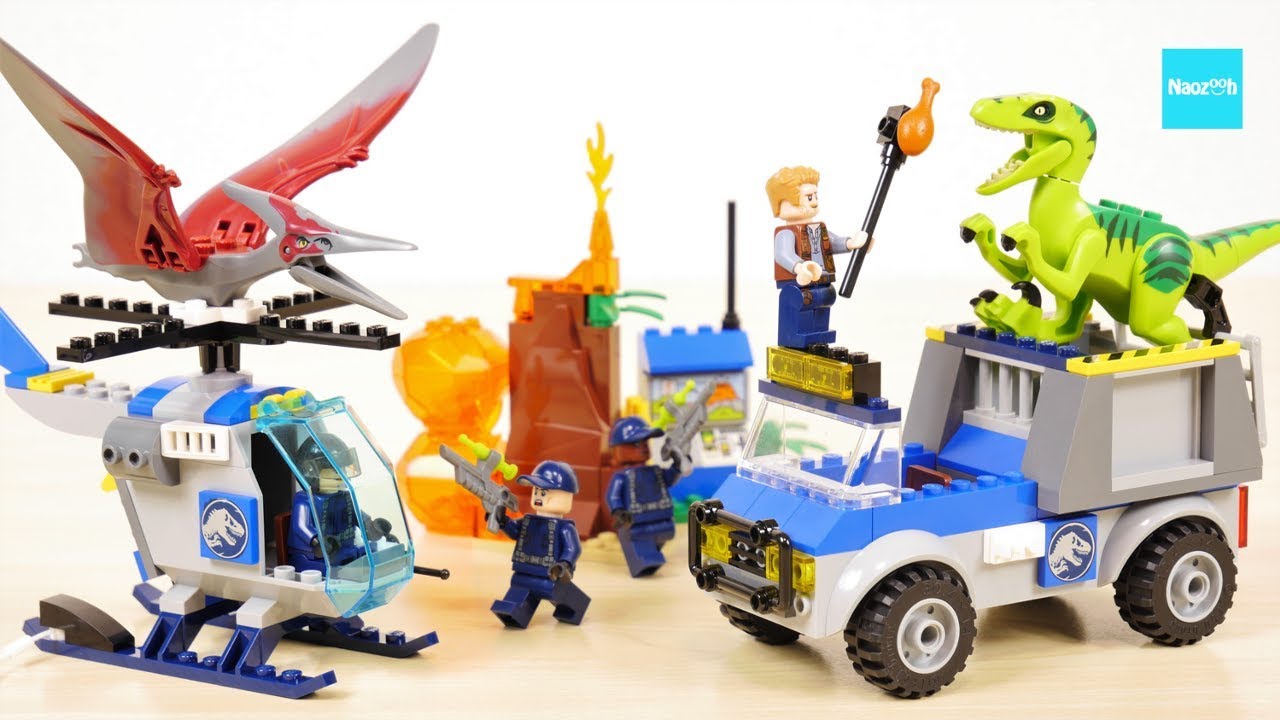 レゴ　デコトラ LEGO Juniors Jurassic World Pteranodon Escape 10756 Raptor Rescue