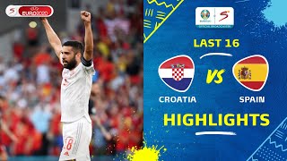 UEFA Euro 2020 | Last 16 | Croatia v Spain | Highlights