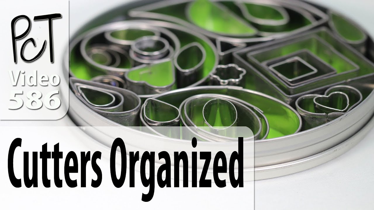 Polymer Clay Cutters - How To Organize Them