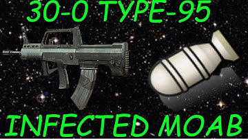 MW3: 30-0 Flawless Type-95 Infected MOAB on Terminal! (30 K/D)