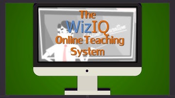 The WizIQ Online Teaching System