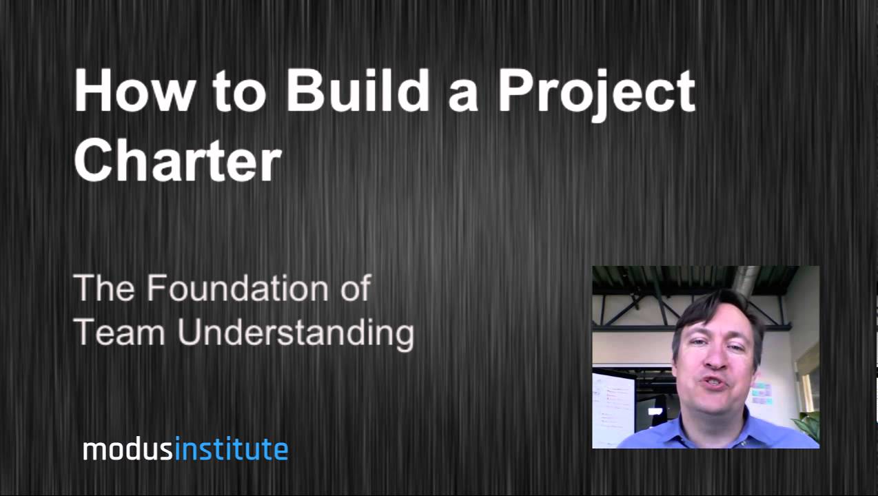 How to Build a Project Charter for Your Distributed Team - YouTube
