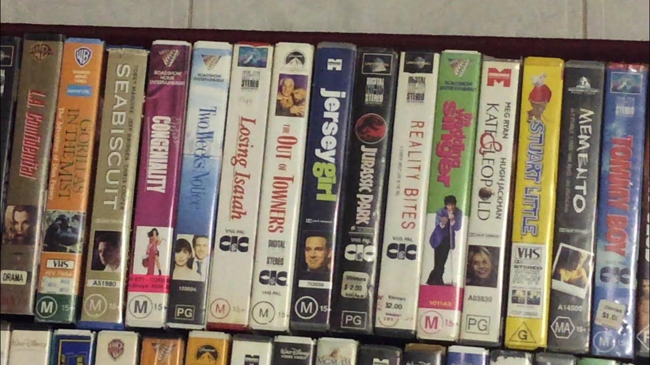 My Big Case VHS Tapes Collection Of Australia (2021 May Edition) YouTube