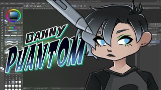 Character Design: Danny Phantom inspired Time-lapse