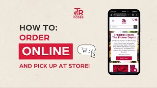 How to Order for Pickup on Tropical Roses' Website | Quick & Easy Guide 🌸 screenshot 1