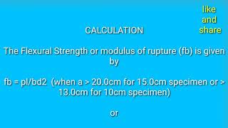 TEST OF CONCRETE (IS:516-1959),||,||EQUIPMENT & APPARATUS,||.FLEXURAL STRENGTH by dnsh_blogs