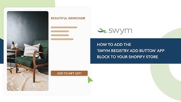"Add to gift registry" button on your e-commerce site - How to video by Swym