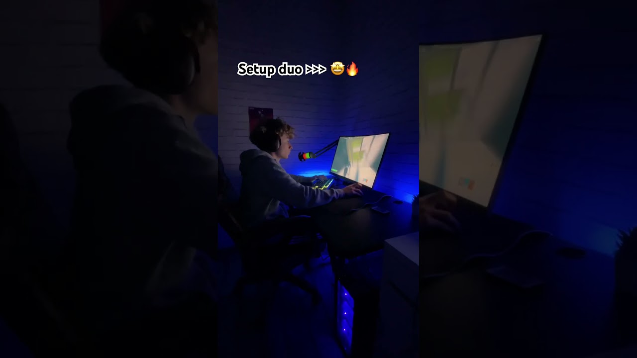 Le setup duo est incroyable ￼🤩🔥 