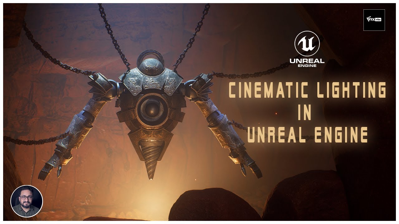 DO CINEMATIC LIGHT IN 14 MINUTES INSIDE UNREAL ENGINE | VFX VIBE - YouTube