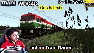 WDG4D Goods Train Realistic Indian Train Game | Train Simulator Classic screenshot 4