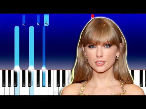 Taylor Swift - Sweet Nothing (Piano Tutorial)