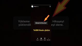 Instagram Hikaye Sorunu 1 Dakikada Çözüm Hikaye Yüklenmiyor Mu?