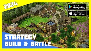 NEW STRATEGY GAME 2024 WITH HD GRAPHICS - STRONGHOLD KINGDOMS CASTLE SIM GAMEPLAY ANDROID/iOS screenshot 1