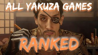 Ranking The Yakuza (Like a Dragon) Series WORST To BEST