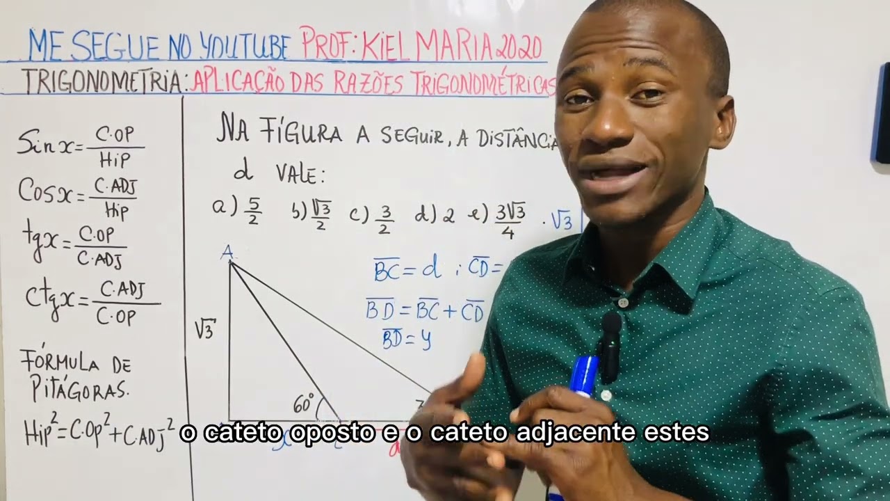 APRENDA COMO SE APLICA AS RAZÕES TRIGONOMÉTRICAS-APRENDAFÁCIL.