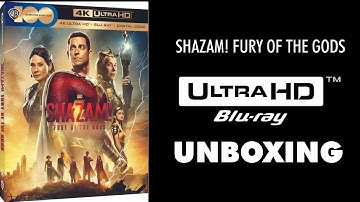 Shazam! Fury of the Gods - 4K Blu-ray Unboxing
