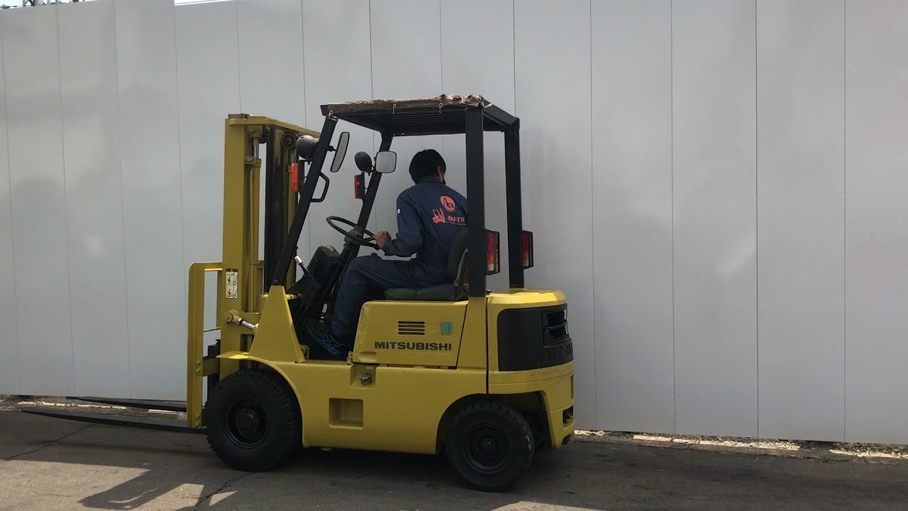 三菱 1.0t ガソリン車 3ⅿマスト FG10-F25 – 中古フォークリフト 株式