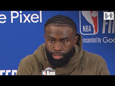 Jaylen Brown Breaks Down His Game-Tying 3 vs. Pacers in Game 1 