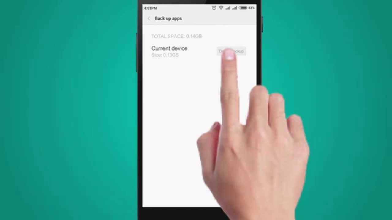 How To Delete Home Screen Apps Backup In MIUI Cloud YouTube
