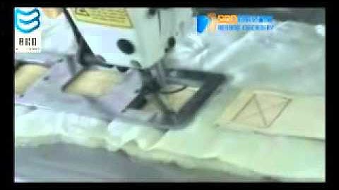 MODEL BLF Mattress Handle Attaching Machine