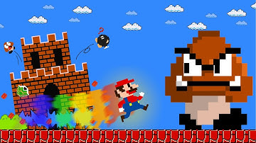 What if Mario Wonder but Every Seed make Mario INVINCIBLE | Game Animation