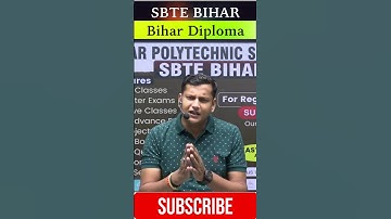 SBTE BIHAR  🔥एक नई शुरुआत🔥Bihar Diploma Semester  #sbte_bihar #sbtes #sbtebiharupdate