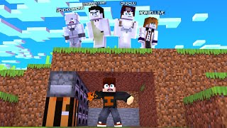 SURVIVOR VS 4 CAÇADORES NA NOVA ADDON DE NARUTO SHINOBI 𝗡𝗢 MINECRAFT POCKET EDITION !! ‹ Ine ›