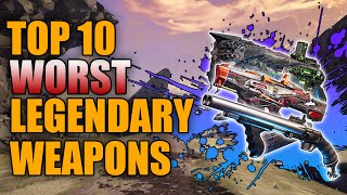 Borderlands 3 | Top 10 Worst Legendary Weapons in the Game - Don't Pick These Up!