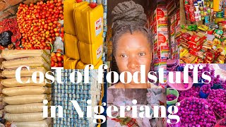 NIGERIA FOOD MARKET | WHAT 100$ ) CAN GET YOU | -COST OF FOOD IN Nigeria