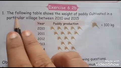 5th Std maths information processing exercise6.2b chapter6 term1