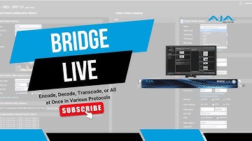 BRIDGE LIVE | Encode, Decode, Transcode, or All at Once in Various Protocols