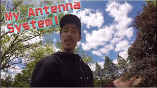My homebrew Antenna system!  Double Balanced Tuner, Non-Resonant Doublet (dipole) - W2BTK