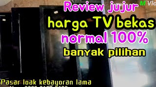 Review of used TV prices at the Kebayoran Lama flea market