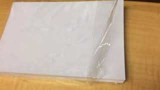Notecard method