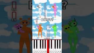 Sprunki - Run Race Fullpack Incredibox Sprunki Animation Glitchpill - Octave Piano Tutorial