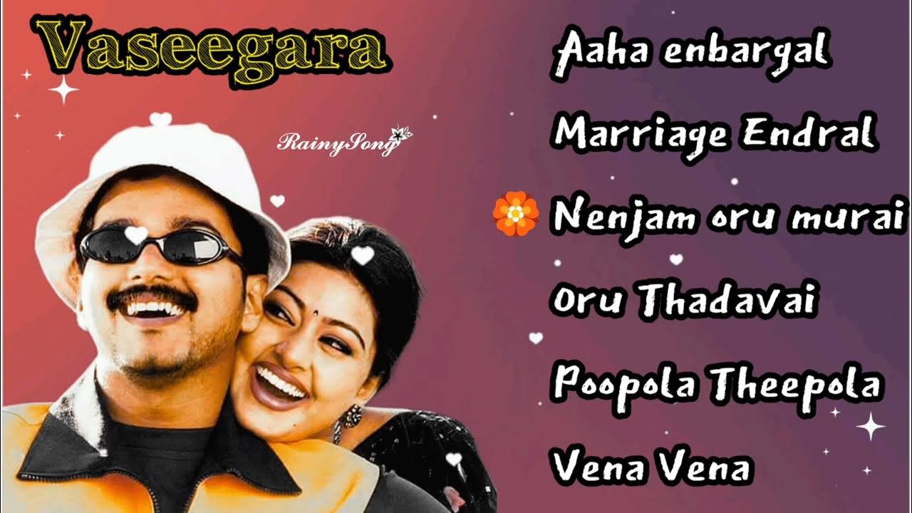 Vaseegara Full movie Songs Song Collection Jukebox Vijay Sneha 
