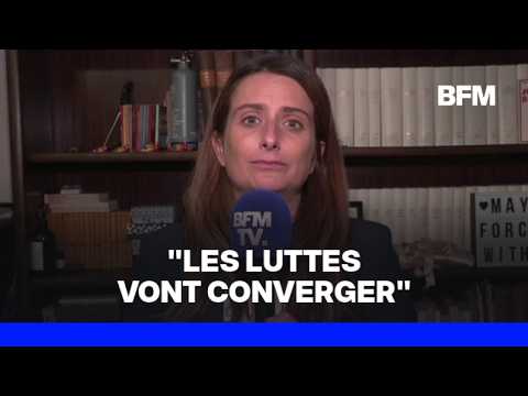 Protests: Marine Tondelier (The Ecologists) believes "struggles will converge"