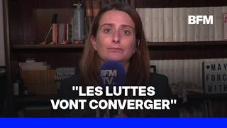 Manifestations Marine Tondelier Les Écologistes Estime Que Les Luttes Vont Converger